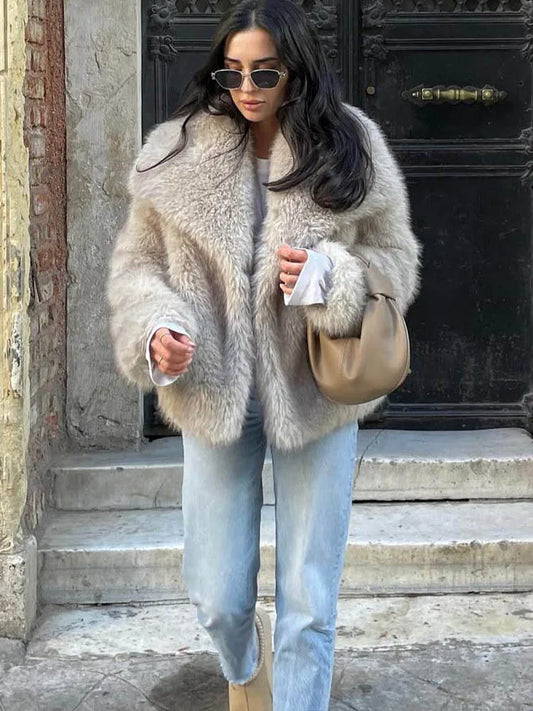 Fur Jacket Coat